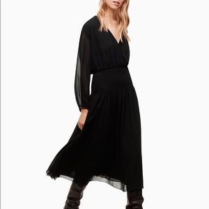 Wilfred Valros Dress- Black BNWT